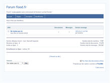 Tablet Screenshot of forum.flood.fr